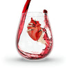 "Grip of Death" Stemless Wine Glass, 11.75oz