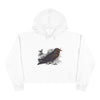 "Spectrum Raven" Crop Hoodie