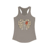 "Caged Heart" Racerback Tank