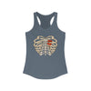 "Caged Heart" Racerback Tank
