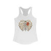 "Caged Heart" Racerback Tank