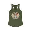 "Caged Heart" Racerback Tank