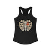 "Caged Heart" Racerback Tank