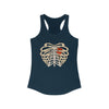 "Caged Heart" Racerback Tank