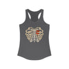 "Caged Heart" Racerback Tank