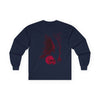 "Crimson Raven" Long Sleeve Tee