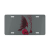 Crimson Raven Vanity Plate