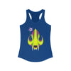 "Columbine Skull" Racerback Tank
