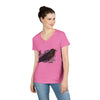 "Spectrum Raven" V-Neck T-Shirt