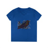 "Spectrum Raven" V-Neck T-Shirt