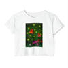 "Mushroom Forest" Crop Top