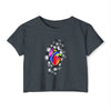 "Sketchy Heart" Crop Top