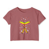 "Fairy Dust Butterfly" Crop Top