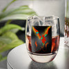 Shifting Phoenix Whiskey Glass