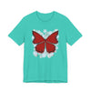 "Crimson Butterfly" Short Sleeve Tee