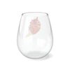 "Grip of Death" Stemless Wine Glass, 11.75oz
