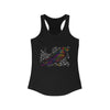 "Spectrum Raven " Racerback Tank