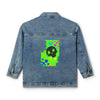 "Graffiti Skull" Denim Jacket