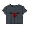 "Heart of Shadows" Crop Top