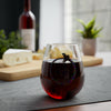 "Undying Devotion" Stemless Wine Glass, 11.75oz