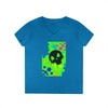 "Graffiti Skull" V-Neck T-Shirt
