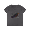 "Spectrum Raven" V-Neck T-Shirt