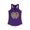 "Caged Heart" Racerback Tank