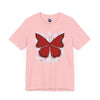 "Crimson Butterfly" Short Sleeve Tee