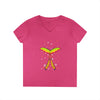 "Fairy Dust Butterfly" V-Neck T-Shirt