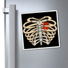 "Caged Heart" Magnets