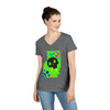 "Graffiti Skull" V-Neck T-Shirt