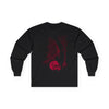 "Crimson Raven" Long Sleeve Tee
