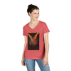 "Shifting Phoenix" V-Neck T-Shirt