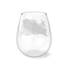 "Spectrum Raven" Stemless Wine Glass, 11.75oz