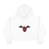 "Heart of Shadows" Crop Hoodie