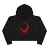 "Blood Moon" Crop Hoodie