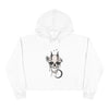 "Celestial Demon" Crop Hoodie