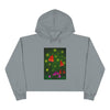 "Mushroom Forest" Crop Hoodie