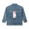 "Dancing Crane" Denim Jacket