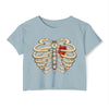 "Caged Heart" Crop Top