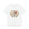 "Caged Heart" Short Sleeved Tee