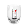 "Dancing Crane" Whiskey Glass