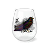 "Spectrum Raven" Stemless Wine Glass, 11.75oz