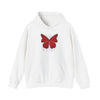 "Crimson Butterfly" Unisex Hoodie