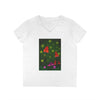 "Mushroom Forest"V-Neck T-Shirt