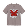 "Crimson Butterfly" Short Sleeve Tee