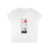 "Dancing Crane" V-Neck T-Shirt