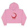 "Blood Moon" Crop Hoodie
