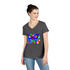 "Reaper Butterfly" V-Neck T-Shirt