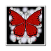 "Crimson Butterfly" Magnets